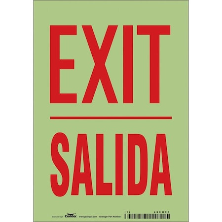 Exit Sign, Vinyl, 7