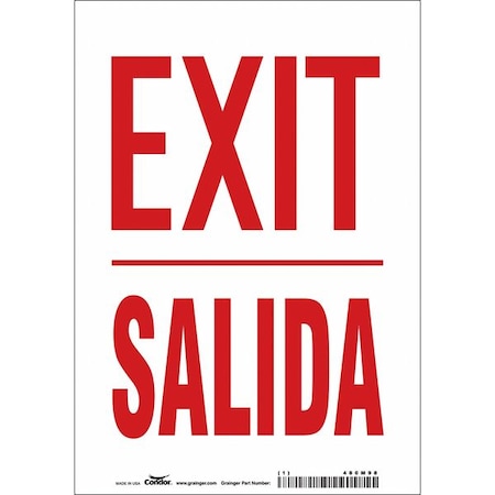 Exit Sign, Vinyl, 7