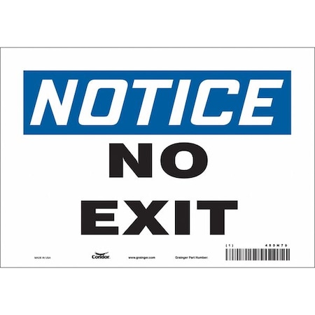 Exit Sign, Vinyl, 10