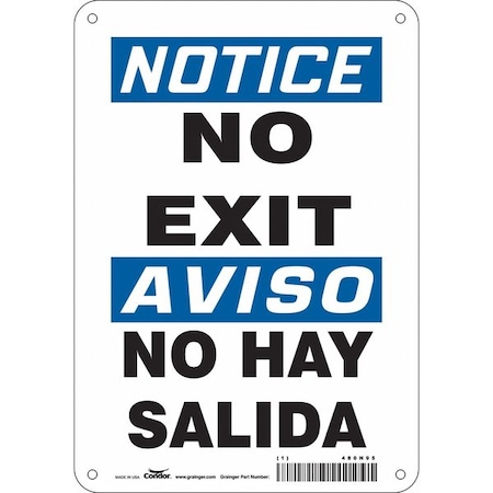 Exit Sign, Plastic, 7