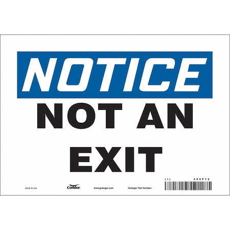 Exit Sign, Vinyl, 10