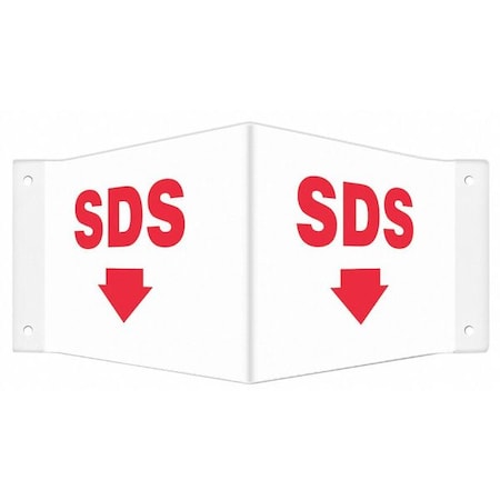 Safety Sign, 8 inx18 in, PETG MPN:480Y77