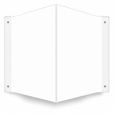 , 14 in W x 12 in H, V-Shape Projection, PETG, 480Z86 MPN:480Z86