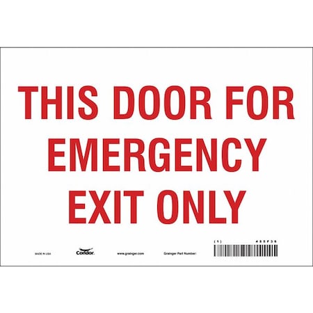 Exit Sign, Vinyl, 10