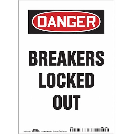 Lockout Sign, 5