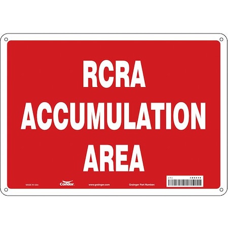 Chemical Sign, 10 in H, 14 in W, Polyethylene, Horizontal Rectangle, English, 486A48 MPN:486A48