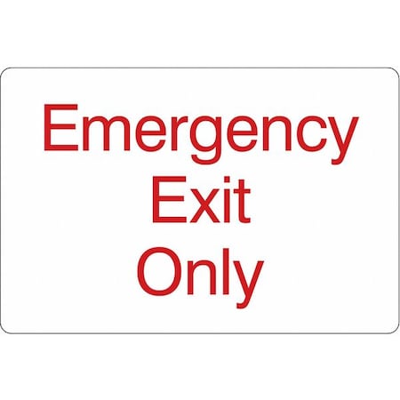 Exit Sign, Acrylic, 9