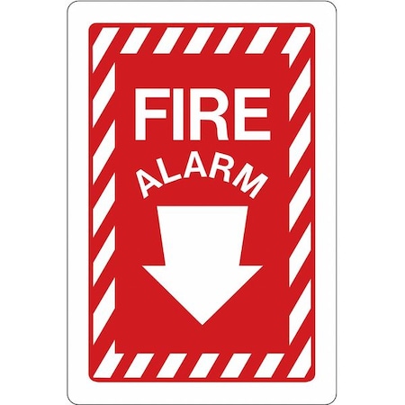 Facility Sign, 9 in Height, 6 in Width, Acrylic, Vertical Rectangle, English MPN:486H32