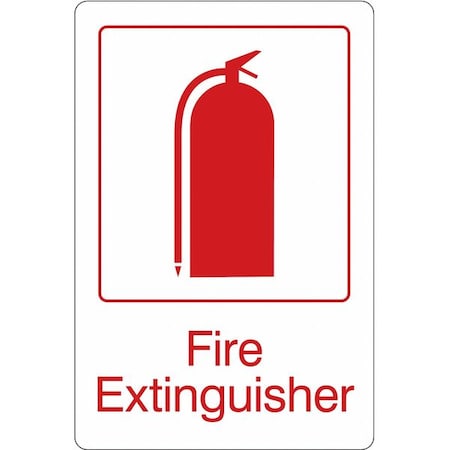 Facility Sign, 9 in Height, 6 in Width, Acrylic, Vertical Rectangle, English MPN:486H33