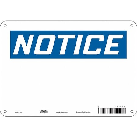 Notice Sign, 10