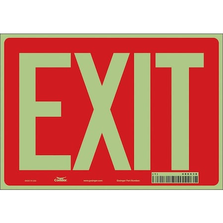 Exit Sign, Vinyl, 10