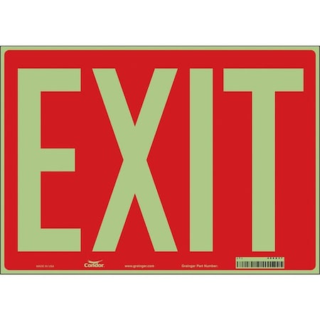 Exit Sign, Vinyl, 14