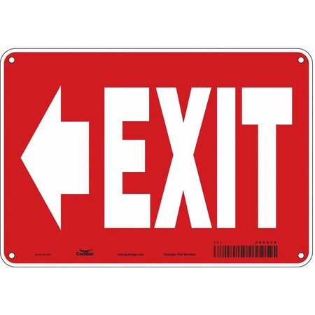 Exit Sign, Plastic, 10