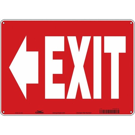 Exit Sign, Plastic, 14