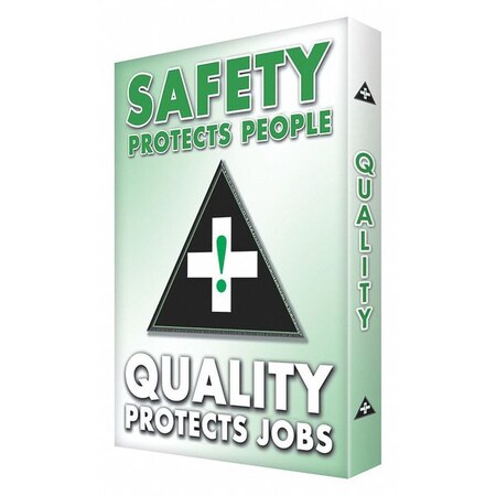 Safety Sign, 24 in H, 18 in W, Aluminum, Rectangle, English, 487D70 MPN:487D70