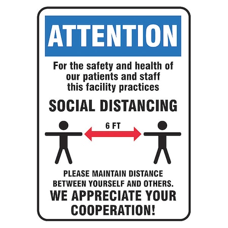 Safety Sign, 10x7, 56JU73 MPN:56JU73