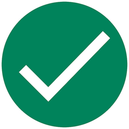 Safety Marking Label, 6 in x 6 in MPN:60WC53