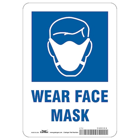 Wear Face Mask Sign, 7