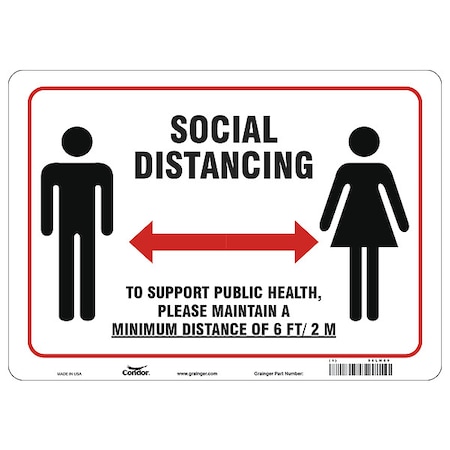 Social Distancing Sign, 14