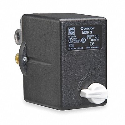 Pressure Switch 80/100 psi Standard 3PST MPN:31EG3EXX Pressure Switch 80/100 psi Standard 3PST MPN:31EG3EXX