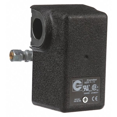 Pressure Switch, Standard, DPST, 1 Ports, 1/4