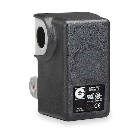 Pressure Switch, Standard, DPST, 4 Ports, 1/4