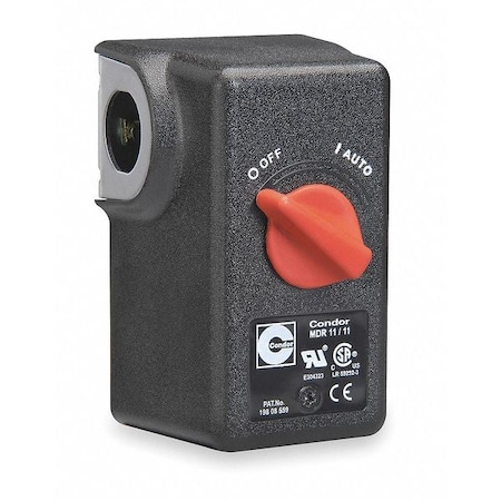 Pressure Switch, Standard, DPST, 1 Ports, 1/4