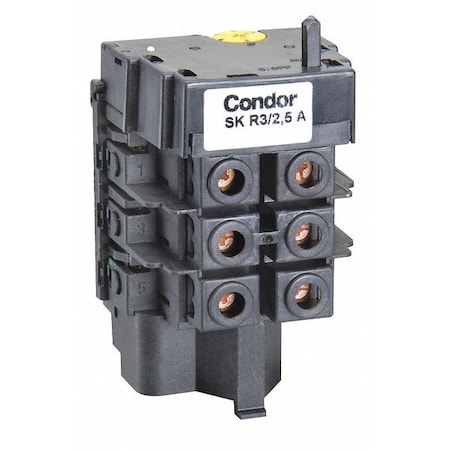 Thermal Overload, 1.6to 2.5A, 3 Phase, MDR3 MPN:SK-R3/2.5