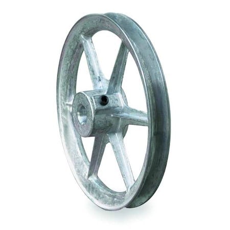 1 in Fixed Bore 1 Groove Standard V-Belt Pulley 9 in OD MPN:CA0900X100KW