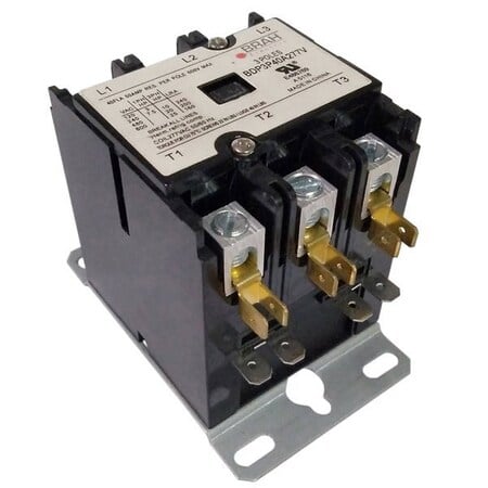 Circuit Breaker, Definite Purpose Contactor Series, 40A, 3 Pole, 240V AC MPN:BEBDP3P40A240V