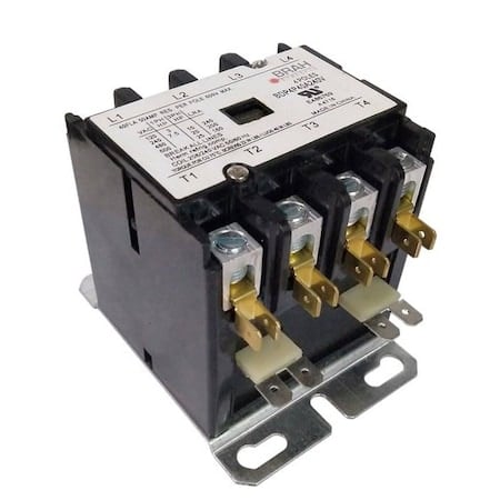 Circuit Breaker, Definite Purpose Contactor Series, 20A, 4 Pole, 24V AC MPN:BEBDP4P20A24V
