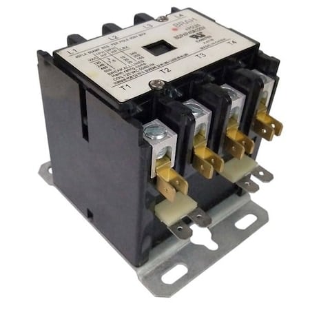 Circuit Breaker, Definite Purpose Contactor Series, 30A, 4 Pole, 24V AC MPN:BEBDP4P30A24V
