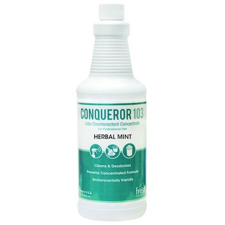 Liq, Odor Counteractant, Herbal Mint, PK12 MPN:103Q