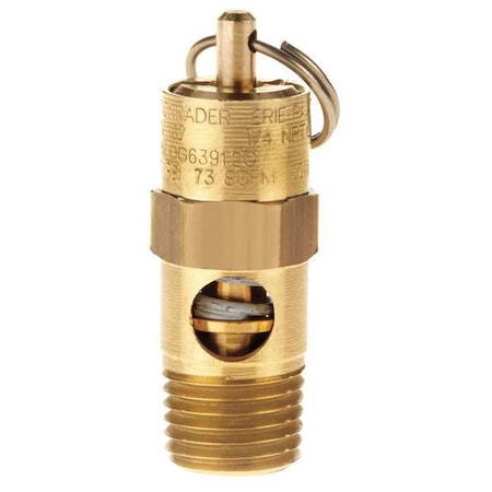 Pressure Relief Valve, 60 PSI MPN:SRV187-1/4-60