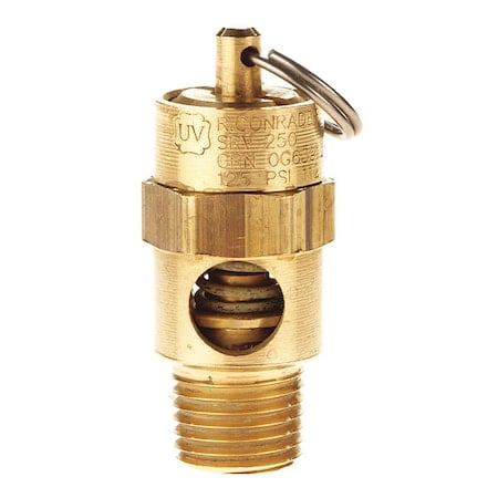 Safety Valve, SS Ball MPN:SRV250-1/4-SS-CE-325