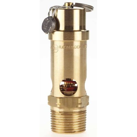 Safety Valve, Soft Seat, 3/4 In, 250 PSI MPN:SRV530-3/4-250