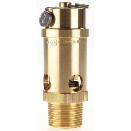Safety Valve, Soft Seat, 1 In, 125 PSI MPN:SRV765-1-125
