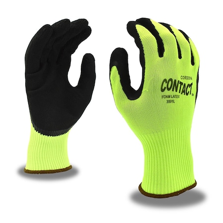 Gloves, Contact, Latex, Foam, 13 MPN:3991L
