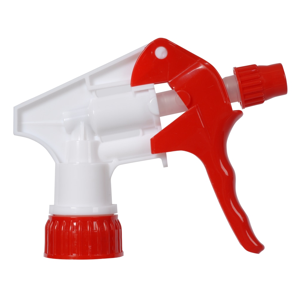 Continental Multi-Purpose Pro Spray Bottle Triggers, 9 3/4in Dip Tube, Red/White, Pack Of 200 MPN:902RW9
