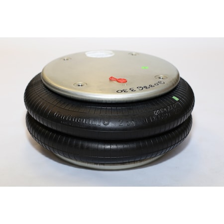 Double Convoluted Crimped Air Spring, FD MPN:FD 530-22 CI 1/4 NPT (OS) ECO