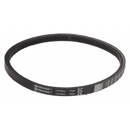 2L260 FHP V-Belt, 26 in Outside Length, 1/4 in Top Width, 11/64