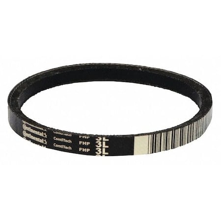 3L170 FHP V-Belt, 17 in Outside Length, 3/8 in Top Width, 7/32
