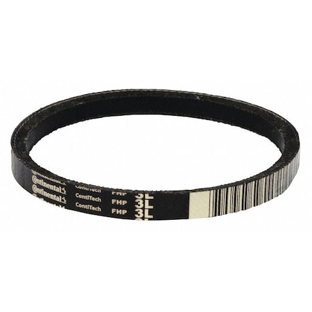 3L620 FHP V-Belt, 62 in Outside Length, 3/8 in Top Width, 7/32