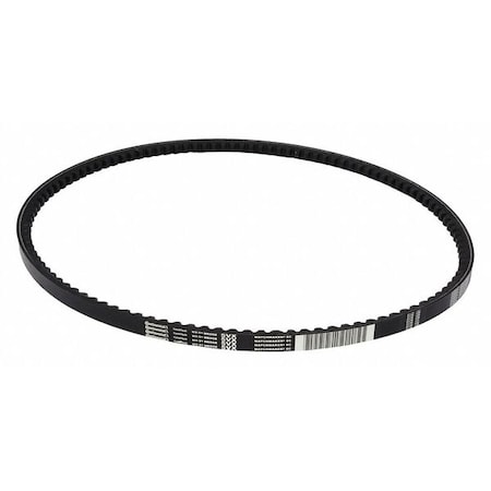 5VX670 Cogged, Wedge V-Belt, 67 in Outside Length, 5/8 in Top Width, 17/32