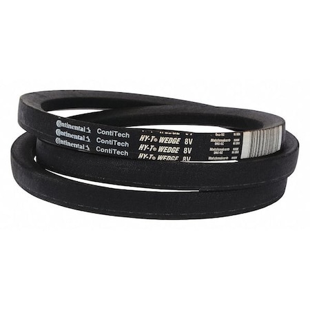 8V1900 Wedge V-Belt, 190 in Outside Length, 1 in Top Width, 29/32