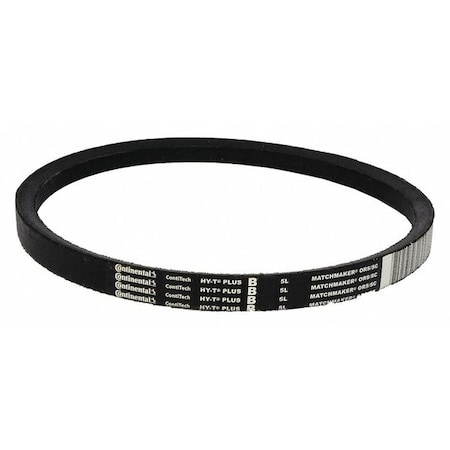 B166 Classical V-Belt, 169 in Outside Length, 21/32 in Top Width, 27/64