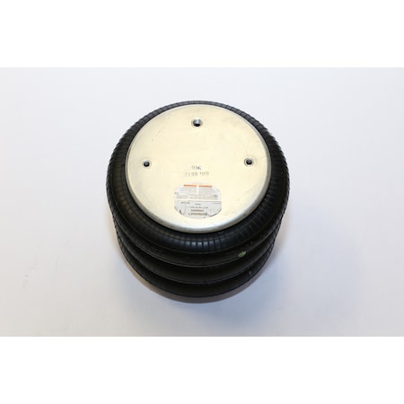 Triple Convoluted Crimped Air Spring, FT MPN:FT 330-29 CI 1/4 NPT (OS)