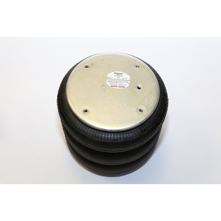Triple Convoluted Crimped Air Spring, FT MPN:FT 530-35 CI 1/4 NPT (OS)