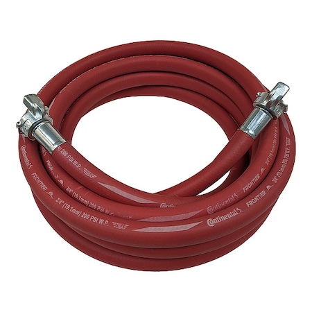 Jack Hammer Hose, 200 psi, 25 ft, Red MPN:HZR10020-25-77