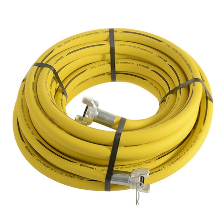 Jack Hammer Hose, 300 psi, 25 ft, Yellow MPN:JKY07530-25-77